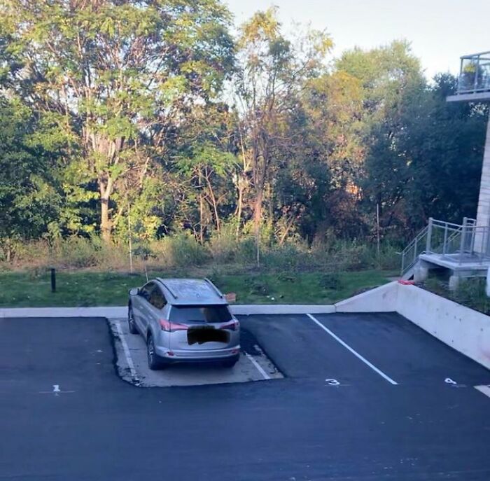 When You Forget It’s Paving Day