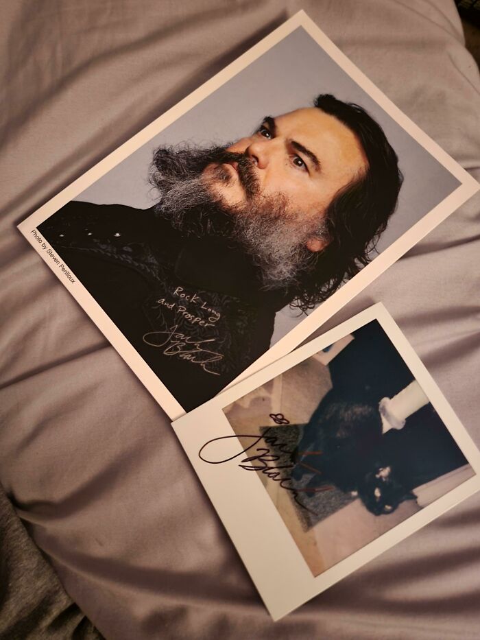 Jack Black Signed My Cat