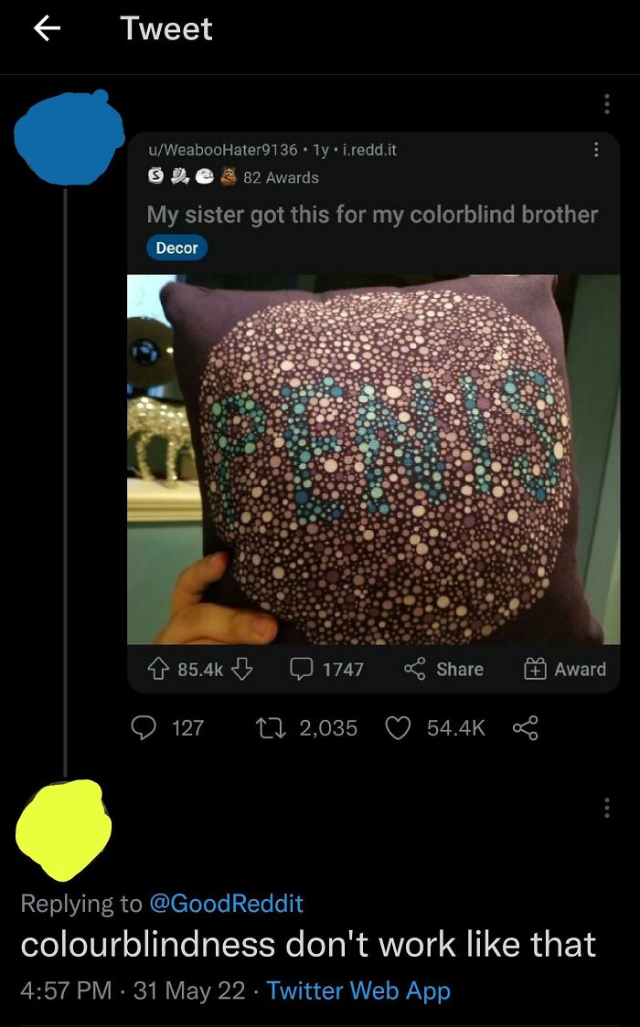 "Colourblindness Doesn't Work Like That"