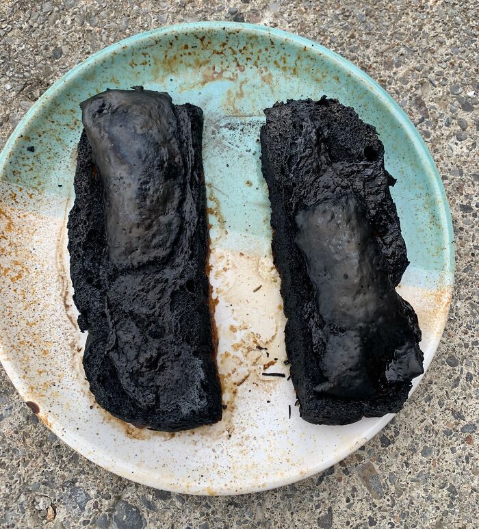 Sliced Homemade Sourdough Bread Topped With Creamy Light Brie Cheese. Preheat The Oven To 350 And Bake For 11 Hours. Enjoy