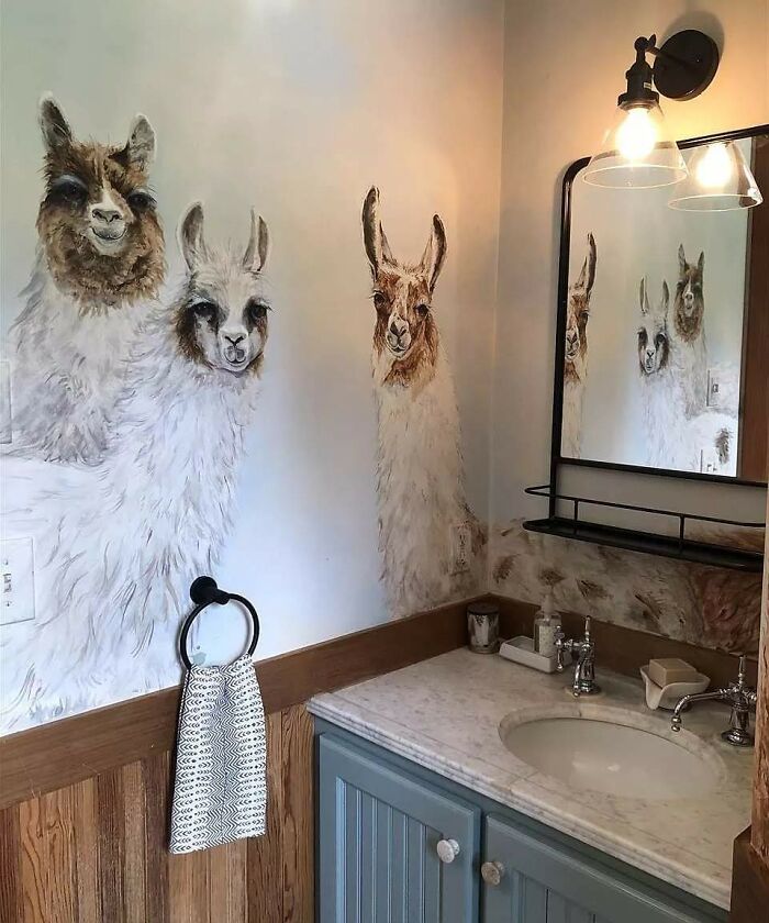 I See Your Eyes And Raise You A Trio Of Llamas