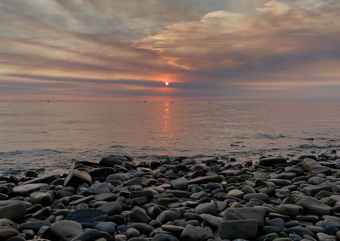 Strunjan Beach, Slovenia
