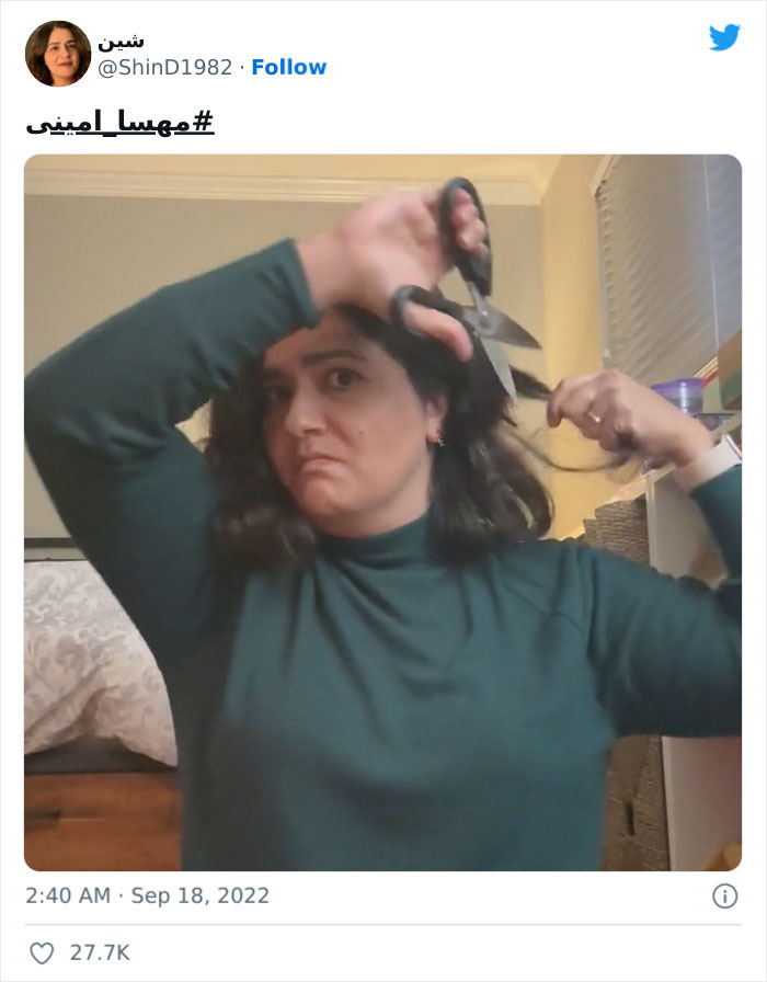 Women Burn Hijabs, Cut Their Hair As Protests Spread In Iran After The Death Of Mahsa Amini