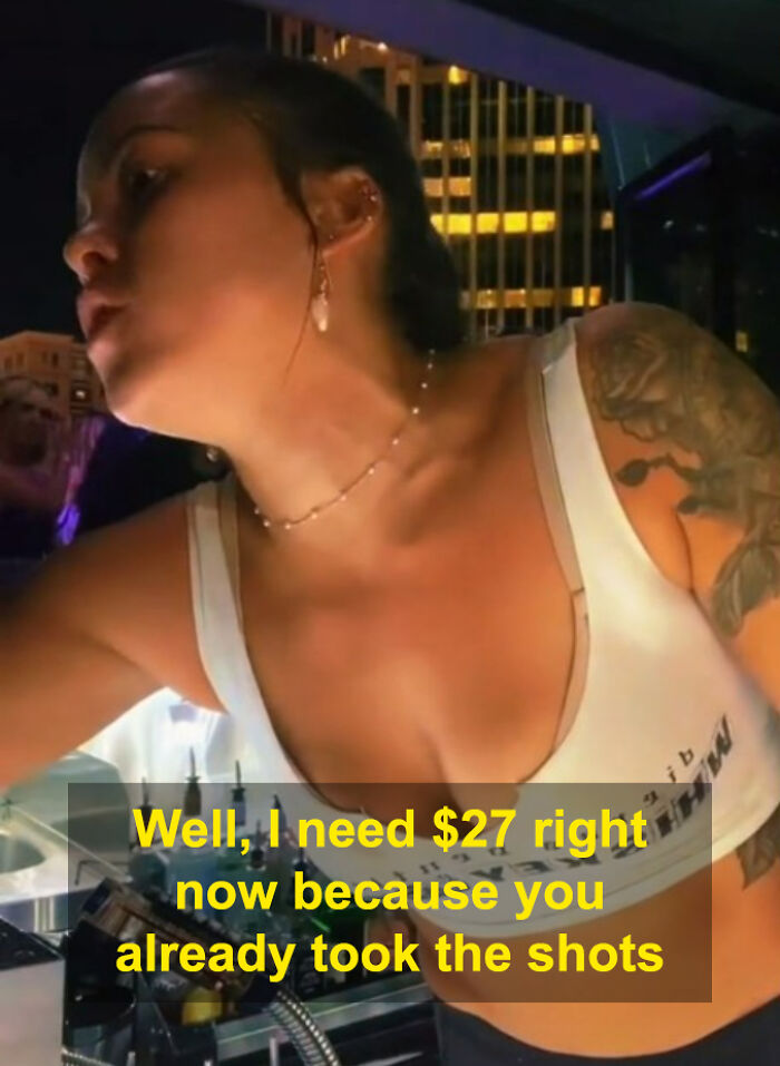 Bartender Shares How She Deals With Unpaying Customers, And The Internet Is Congratulating Her On Her Good Problem-Solving Skills