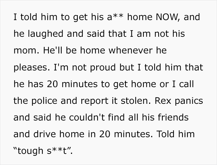 Woman's 16-Year-Old Stepson Steals Her Car, She Then Calls Off Her Engagement To His Dad Woman's 16-Year-Old Stepson Steals Her Car, She Then Calls Off Her Engagement To His Dad