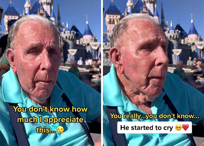Young Man Asks 100-Year-Old Veteran To Go To Disneyland With Him