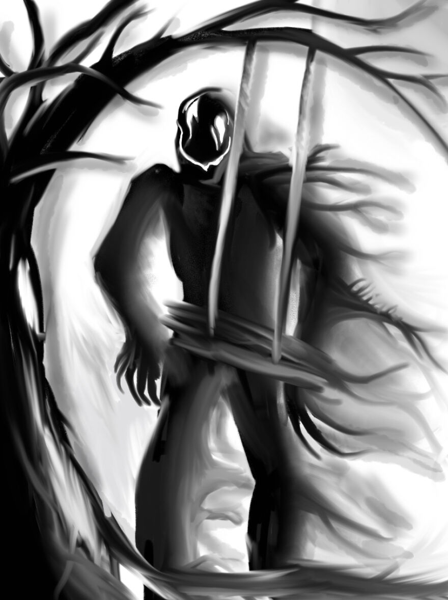 Here Is Some Of My Monochromatic Art