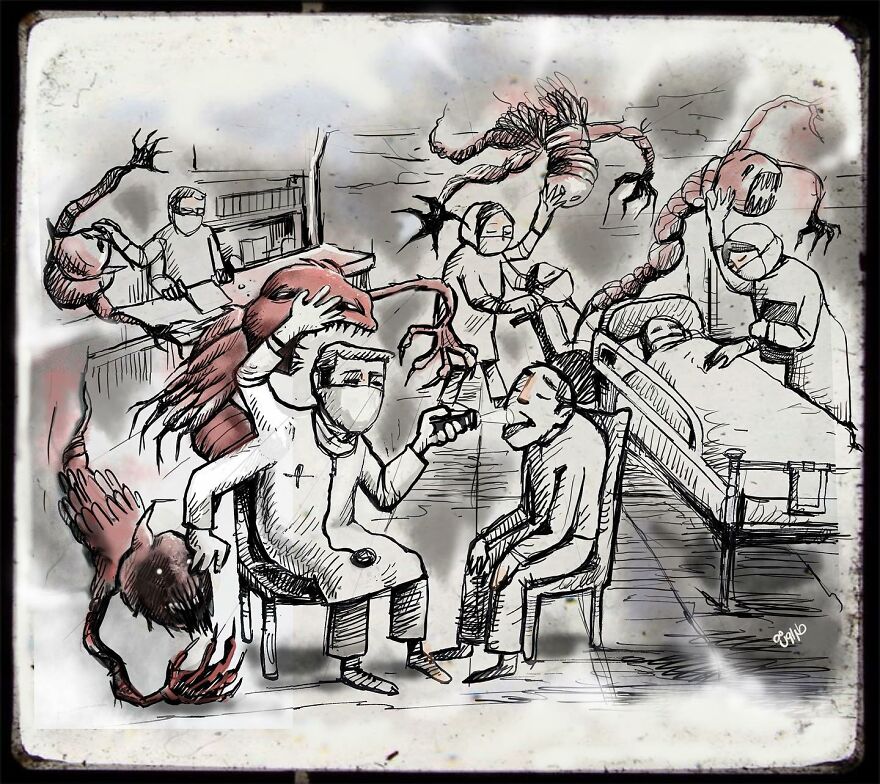 Iranian Artist Criticizes Modern Society With Thought-Provoking Illustrations (53 Pics)