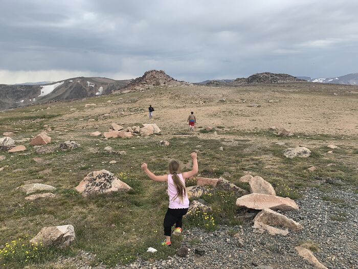 Beartooth Pass, Montana. Kids First Time Seeing Their Home State Since 08