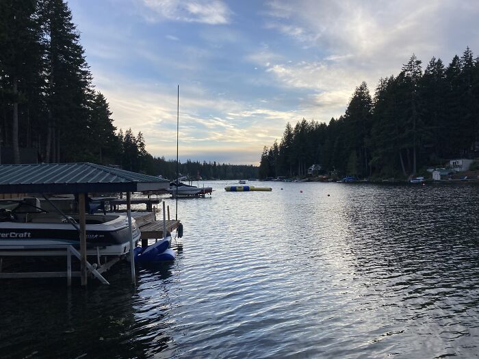 The Beautiful Lake View From My Dock