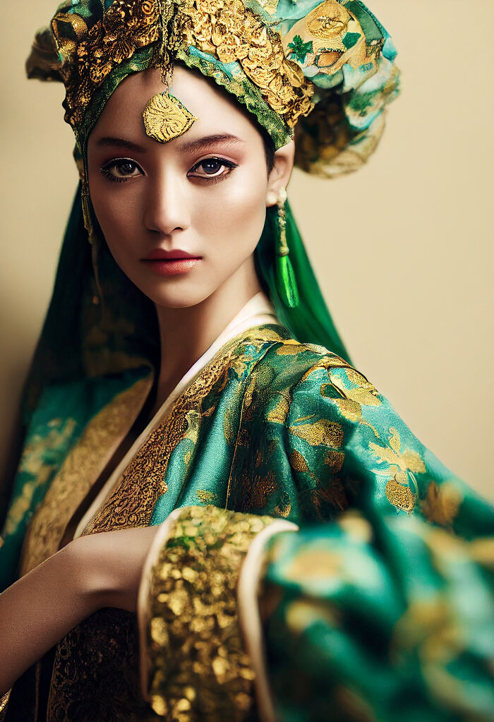 Kimono With Arabic Influence 1