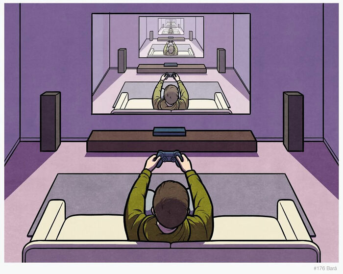 Artist Creates Illustrations That Reveal The Absurdity Of Modern Times (New Pics)