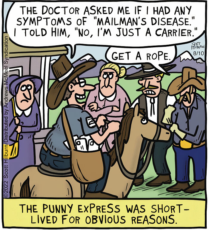 Artist Makes One-Panel Comics Filled With Absurd Situations And Silly Humor