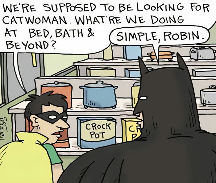 Artist Makes One-Panel Comics Filled With Absurd Situations And Silly Humor