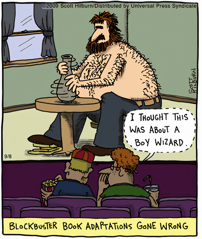 Artist Makes One-Panel Comics Filled With Absurd Situations And Silly Humor