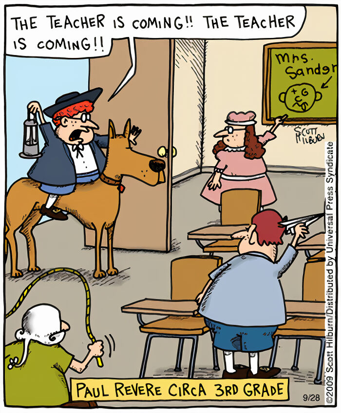 Artist Makes One-Panel Comics Filled With Absurd Situations And Silly Humor