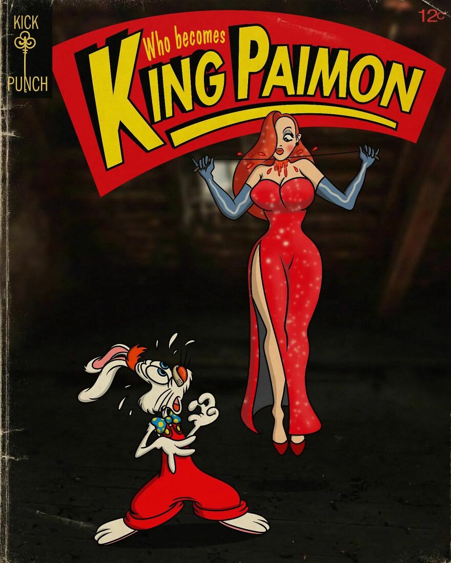 Artist Ruins Our Childhood By Creating Movie Posters Mixing Cartoons With Horror Films