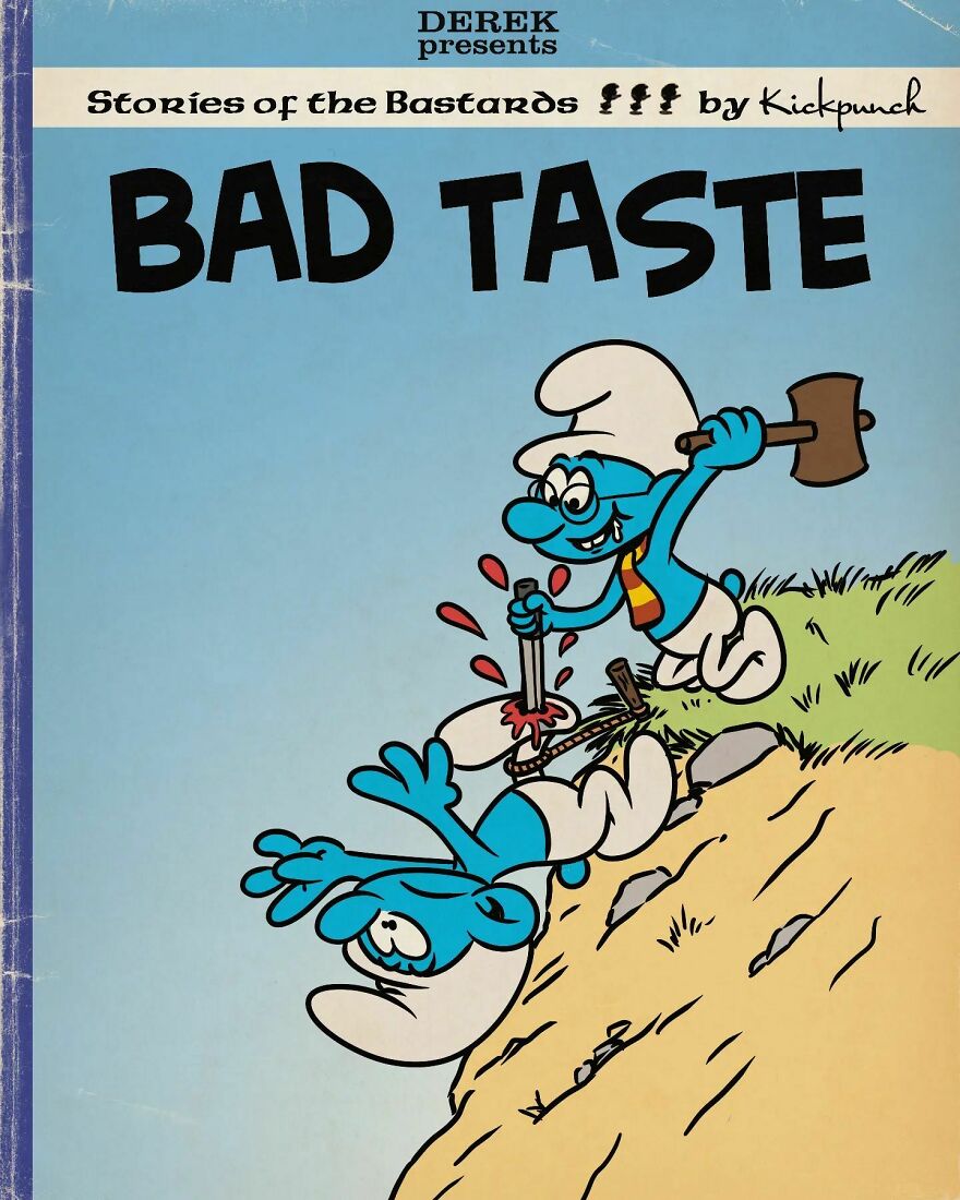 Artist Ruins Our Childhood By Creating Movie Posters Mixing Cartoons With Horror Films