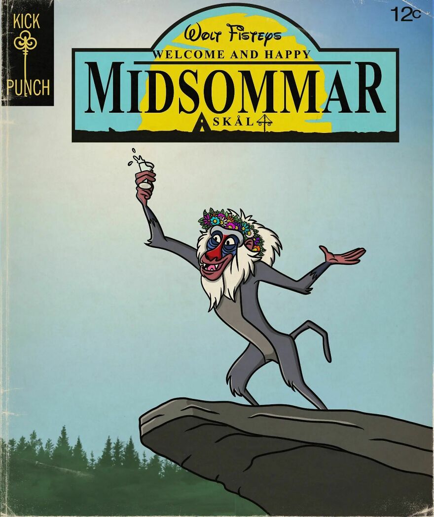 Artist Ruins Our Childhood By Creating Movie Posters Mixing Cartoons With Horror Films