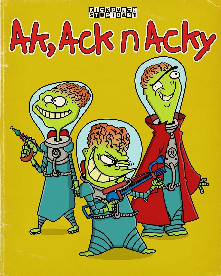 Artist Ruins Our Childhood By Creating Movie Posters Mixing Cartoons With Horror Films