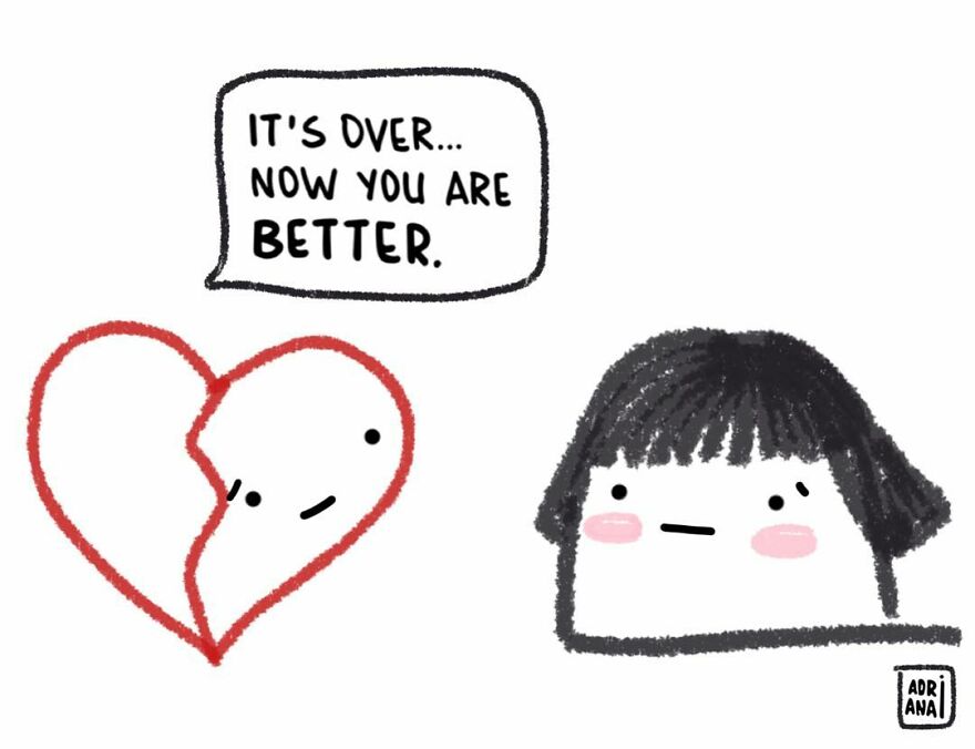 Artist Creates Illustrations That Show The Irony Of Modern Relationships