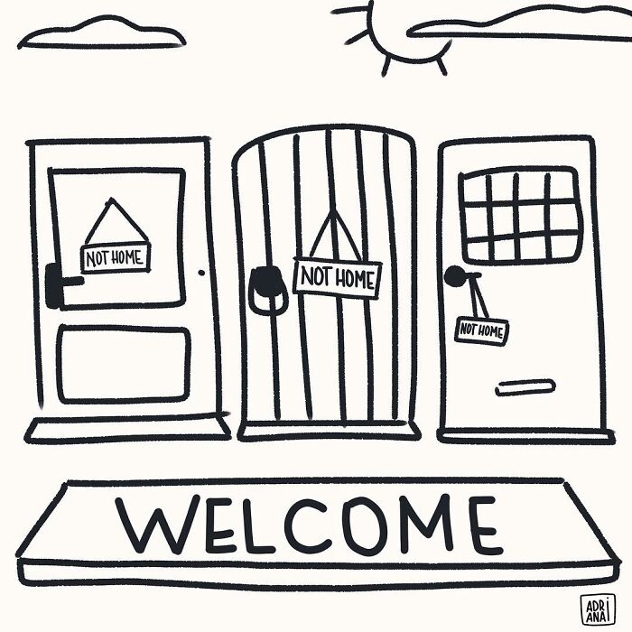 Artist Creates Illustrations That Show The Irony Of Modern Relationships
