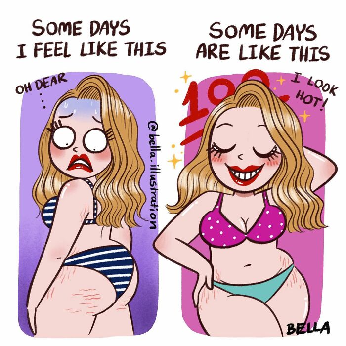 Artist Creates Realistic Comics About The Difficulties Every Girl Deals With (New Pics)