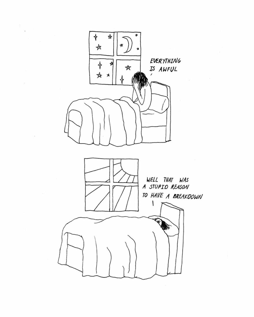 Artist Draws Minimalist Comics About The Struggles We Face Every Day (New Pics)