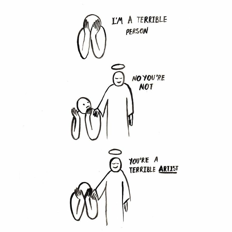 Artist Draws Minimalist Comics About The Struggles We Face Every Day (New Pics)