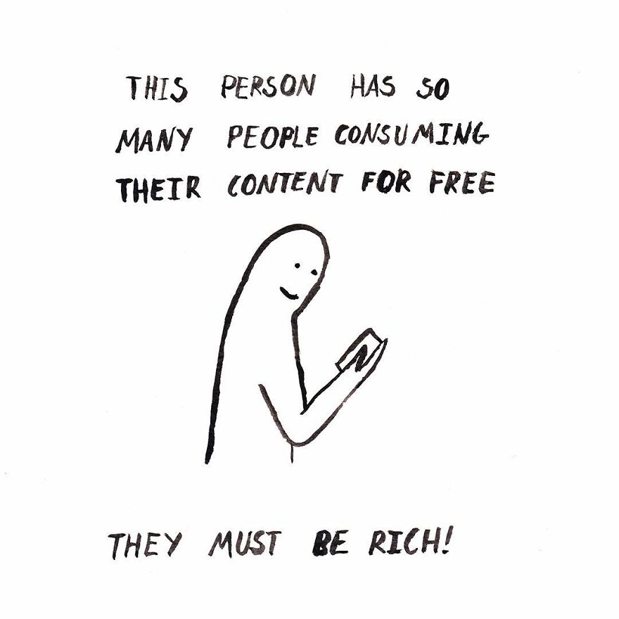 Artist Draws Minimalist Comics About The Struggles We Face Every Day (New Pics)