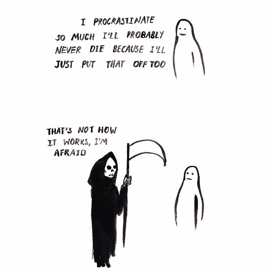 Artist Draws Minimalist Comics About The Struggles We Face Every Day (New Pics)