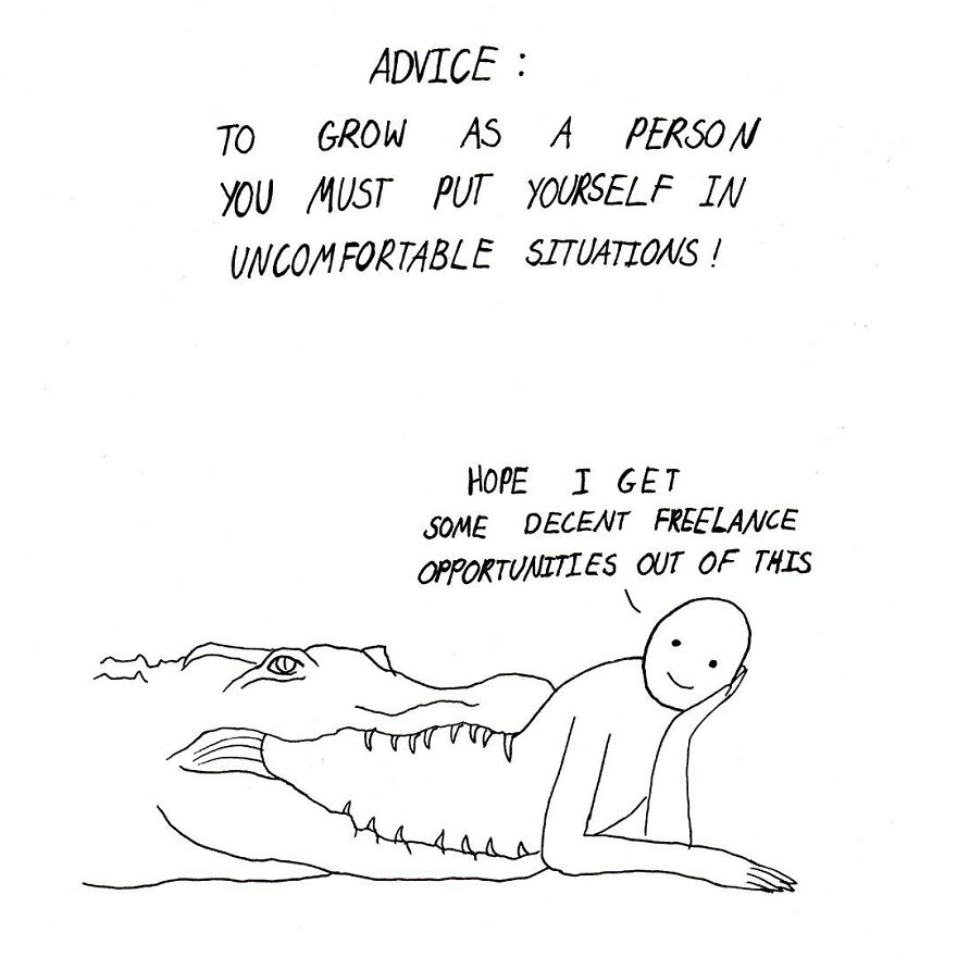 Artist Draws Minimalist Comics About The Struggles We Face Every Day (New Pics)