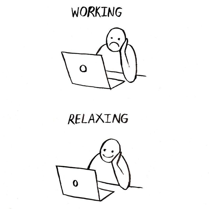 Artist Draws Minimalist Comics About The Struggles We Face Every Day (New Pics)