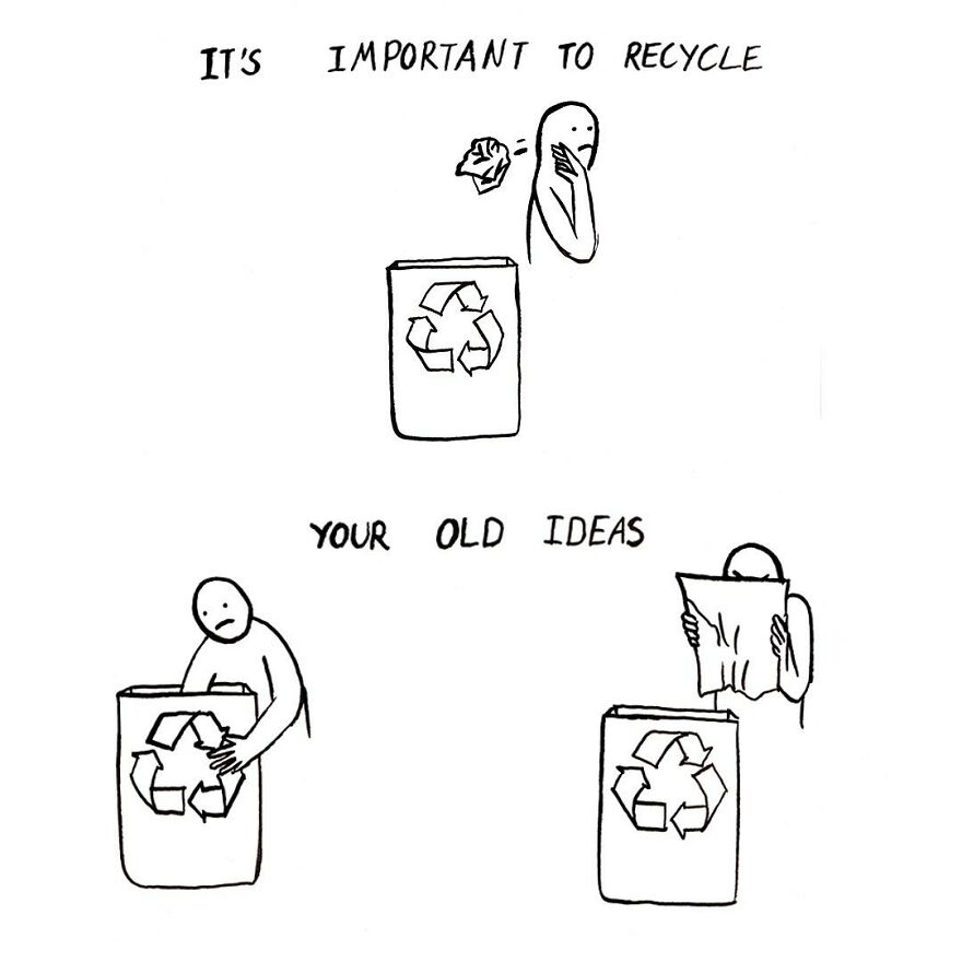 Artist Draws Minimalist Comics About The Struggles We Face Every Day (New Pics)