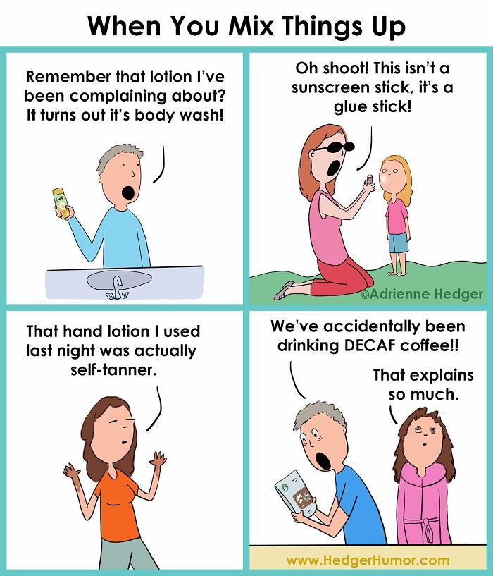 Artist Makes Comics That Prove That Every Family Has A Little Crazy (New Pics)