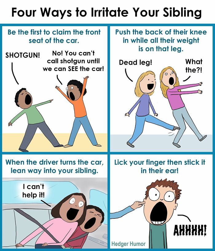 Artist Makes Comics That Prove That Every Family Has A Little Crazy (New Pics)