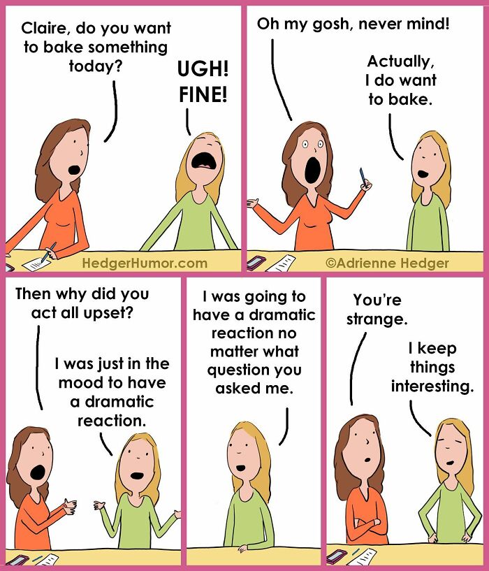 Artist Makes Comics That Prove That Every Family Has A Little Crazy (New Pics)