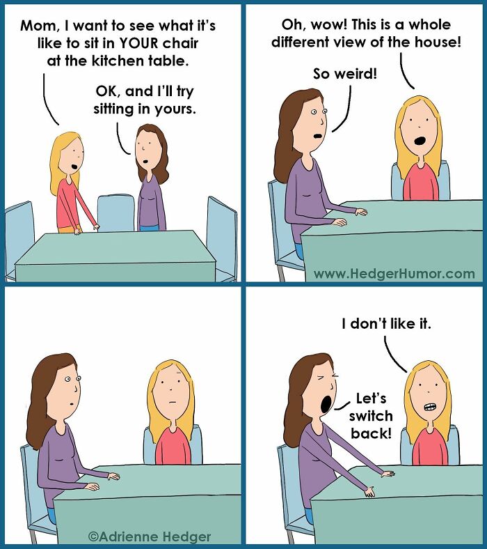 Artist Makes Comics That Prove That Every Family Has A Little Crazy (New Pics)