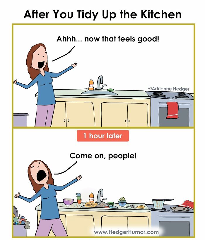 Artist Makes Comics That Prove That Every Family Has A Little Crazy (New Pics)