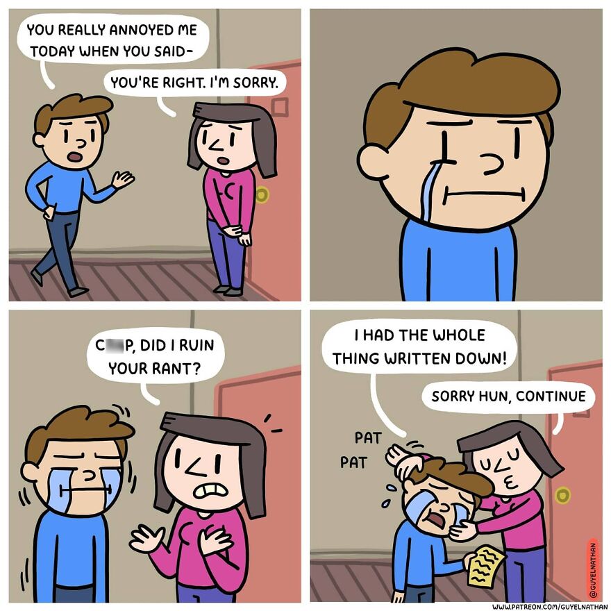 Artist Makes Hilarious Couples Comics
guaranteed A Beautiful Smile On Your Face