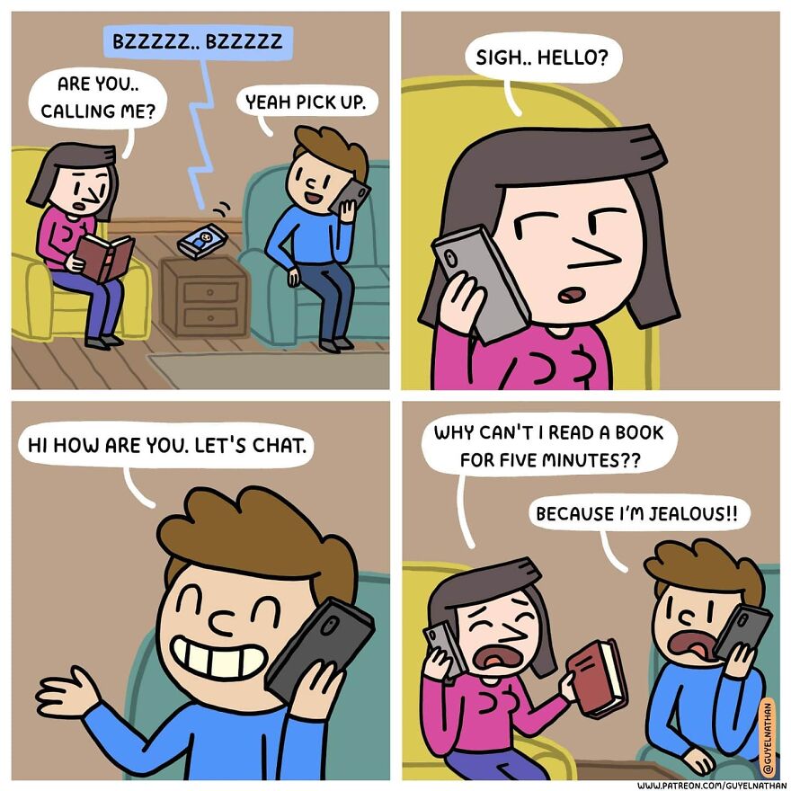 Artist Makes Hilarious Couples Comics
guaranteed A Beautiful Smile On Your Face