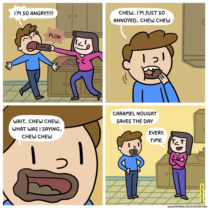 Artist Makes Hilarious Couples Comics
guaranteed A Beautiful Smile On Your Face
