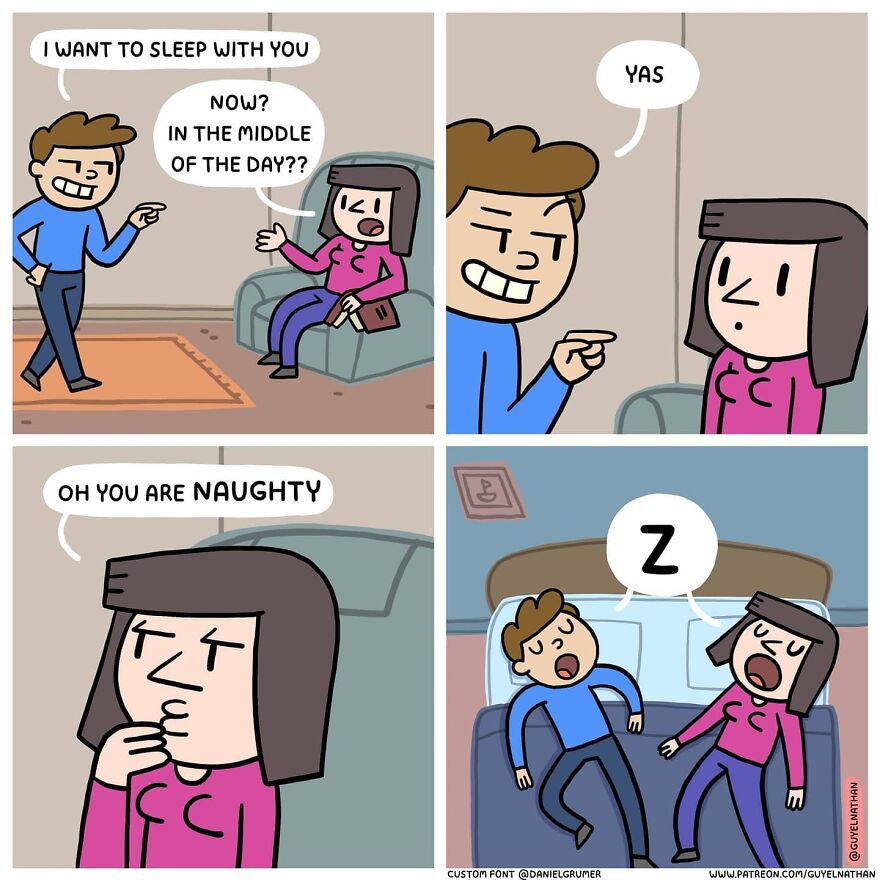 Artist Makes Hilarious Couples Comics
guaranteed A Beautiful Smile On Your Face