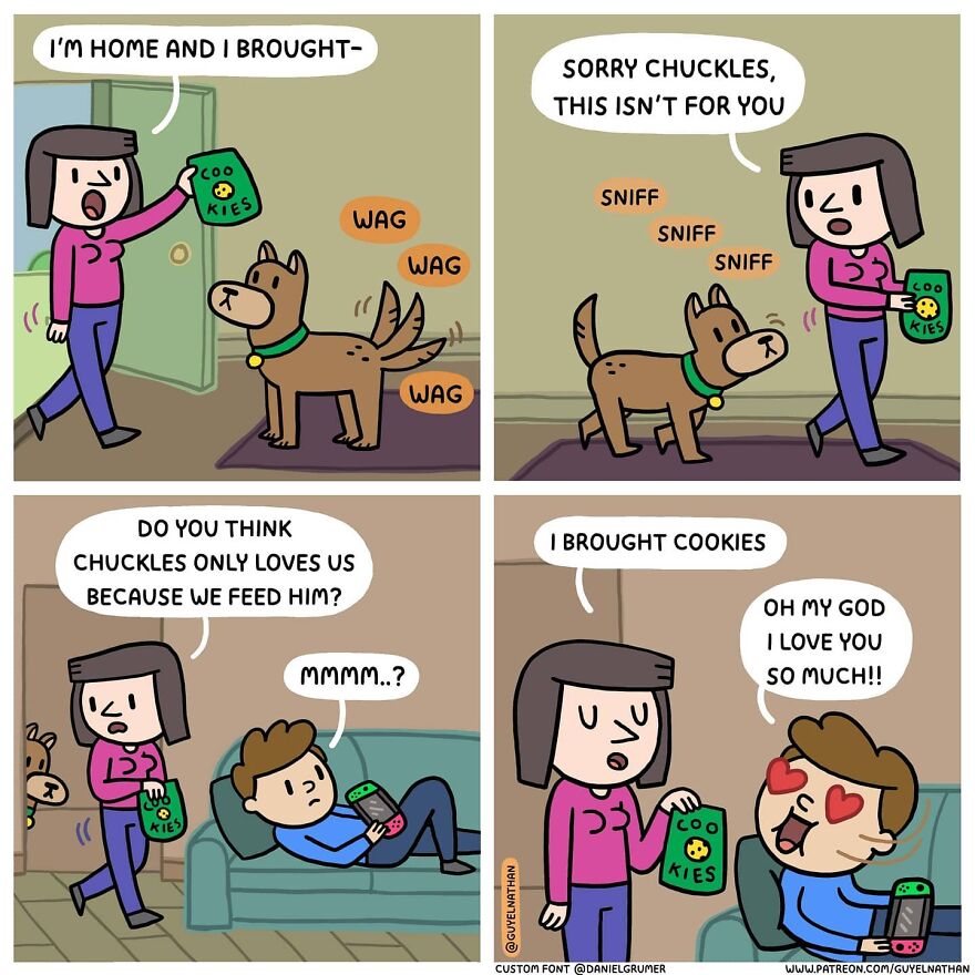 Artist Makes Hilarious Couples Comics
guaranteed A Beautiful Smile On Your Face