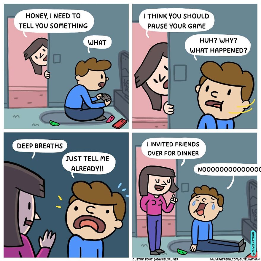 Artist Makes Hilarious Couples Comics
guaranteed A Beautiful Smile On Your Face