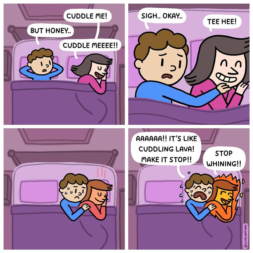 Artist Makes Hilarious Couples Comics
guaranteed A Beautiful Smile On Your Face