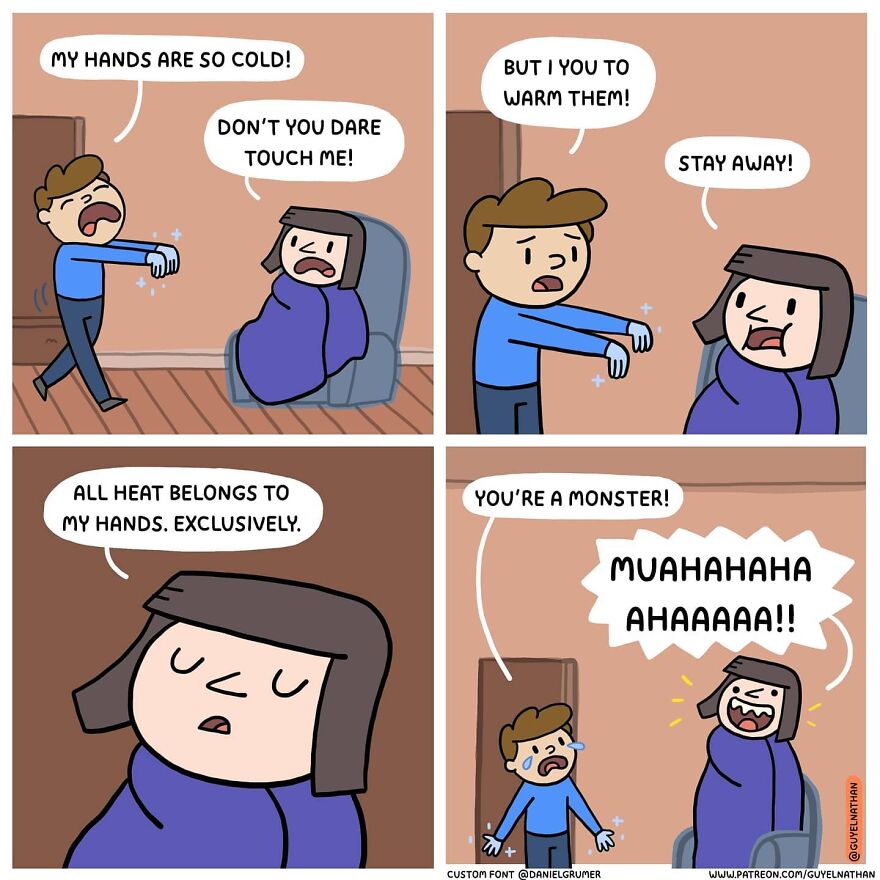 Artist Makes Hilarious Couples Comics
guaranteed A Beautiful Smile On Your Face