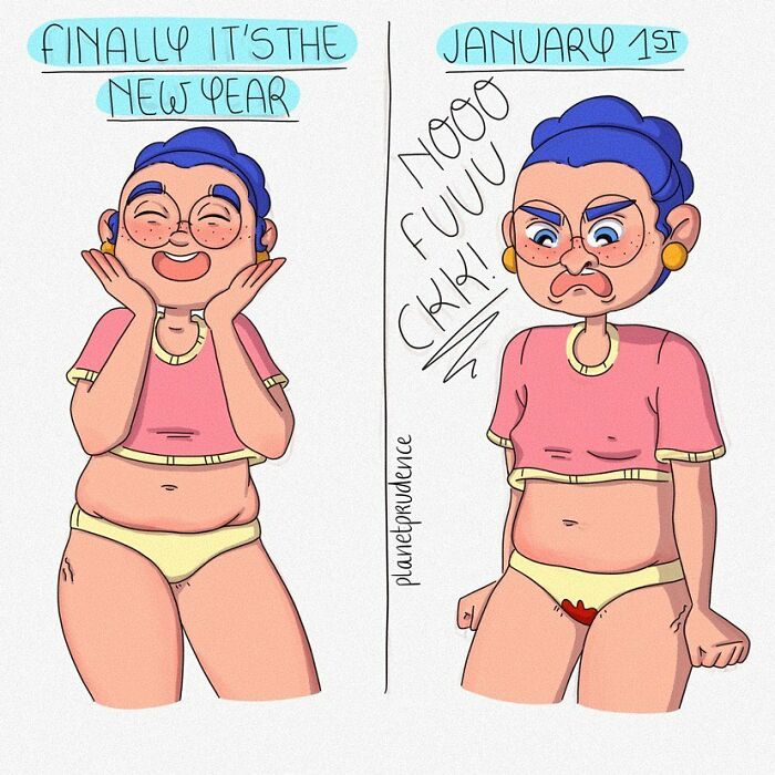 Artist Makes Honest Illustrations About Women Many Are Likely To Identify With (50 New Pics)