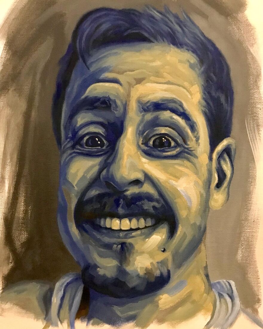 "Everywhere You Go, There You Are...": I Drew Self-Portraits That Document My Life (5 Pics)
