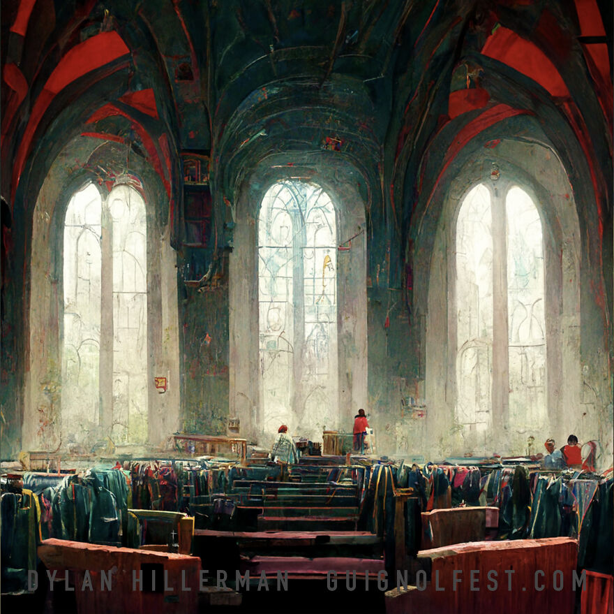 "BILLION DOLLAR BABIES": What If M.J.A.I. and GuignolFest Made Surreal Art For The Sixth Alice Cooper Album In 1973?